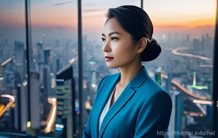 전략경영 전문 자격요건 - **Prompt:** A dynamic, visionary female strategic management expert, of Thai ethnicity, in her mid-3...